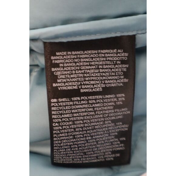 The North Face NF0A84HZ10M Men's Sz L Algae Blue Aconcagua 3 Puffer Jacket - Picture 5 of 10